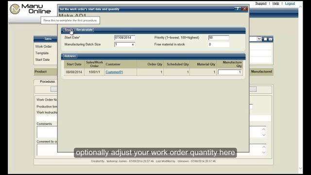 screenshot of Manu Online